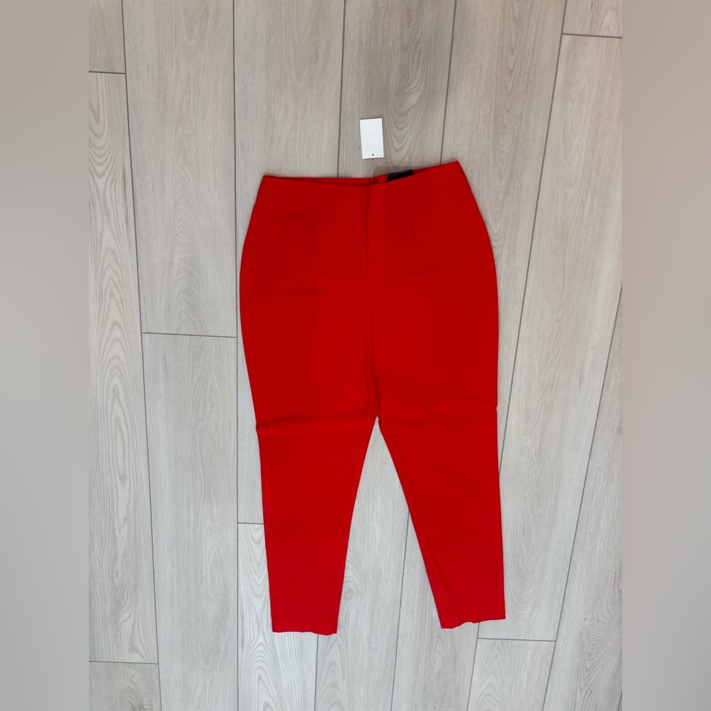 Versona Bold Red cropped Trousers